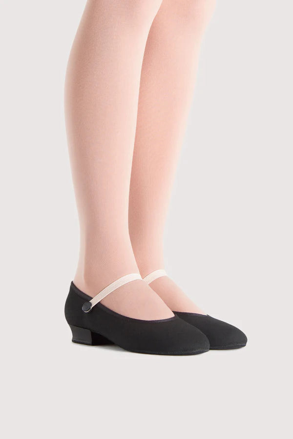Canvas Character Flat Heel Childs