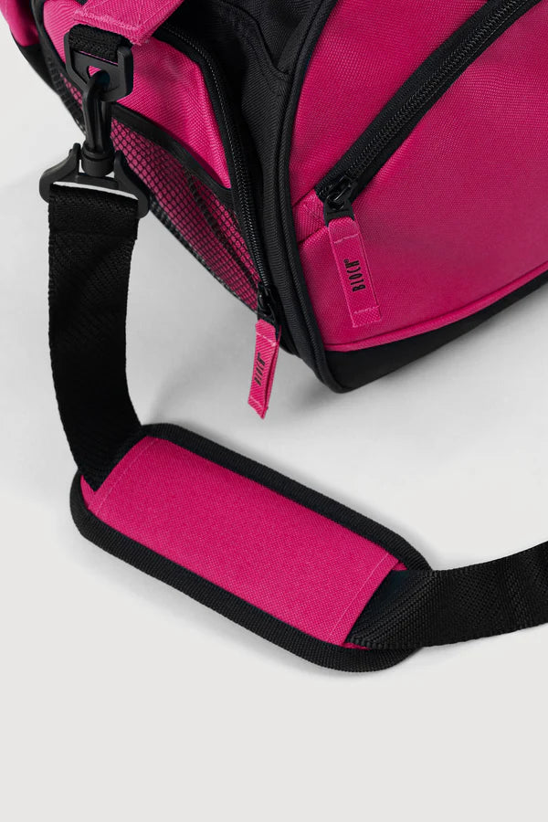 Two Tone Bag - BLACK / FUSCHIA