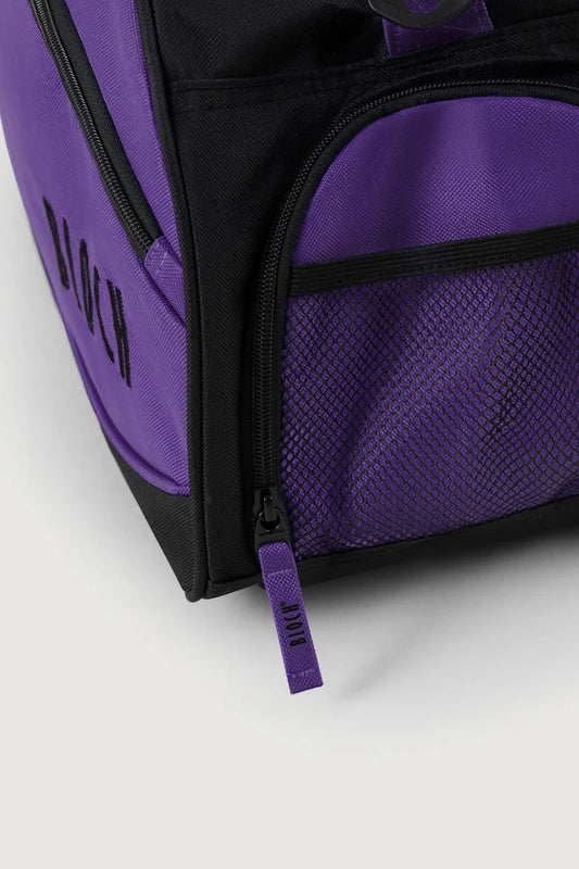 Two Tone Bag - BLACK / PURPLE