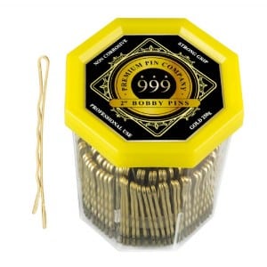 999 Bobby Pins 2in - GOLD