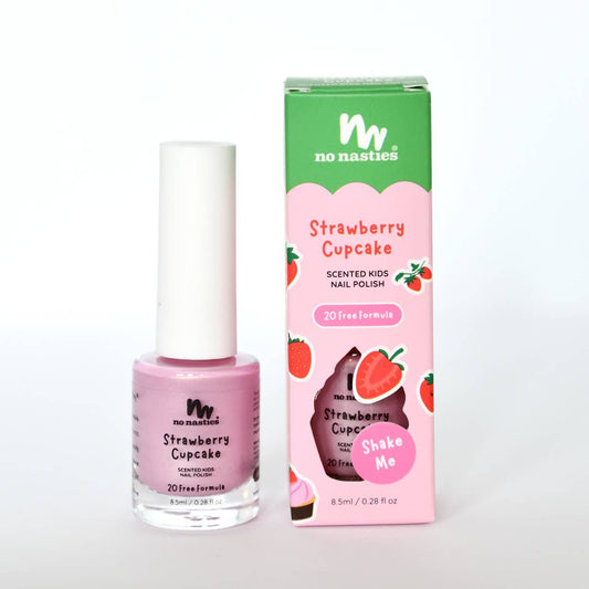 Strawberry Cupcake Scented Nail Polish