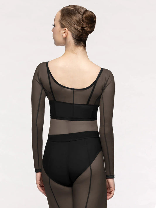 Back Seam Crop Top