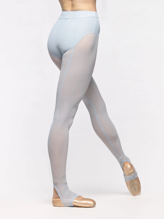 Back Seam Stirrup Tights