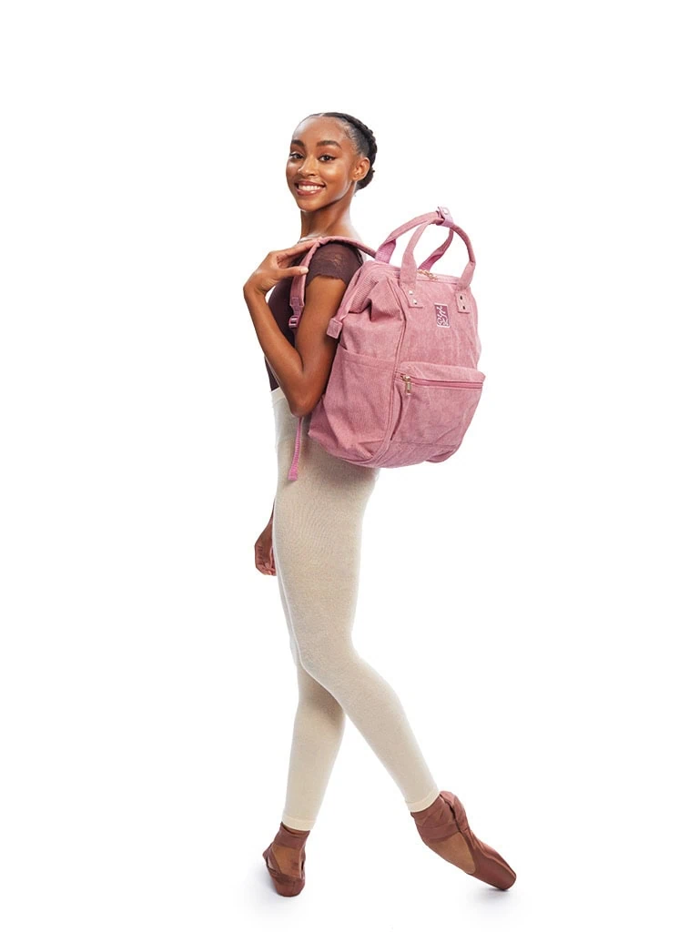 Corduroy Studio Bag - DUSTY ROSE