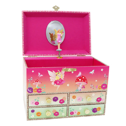 Unicorn & Fairy Music Jewellery Box