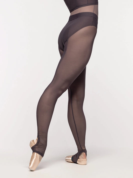 Back Seam Stirrup Tights