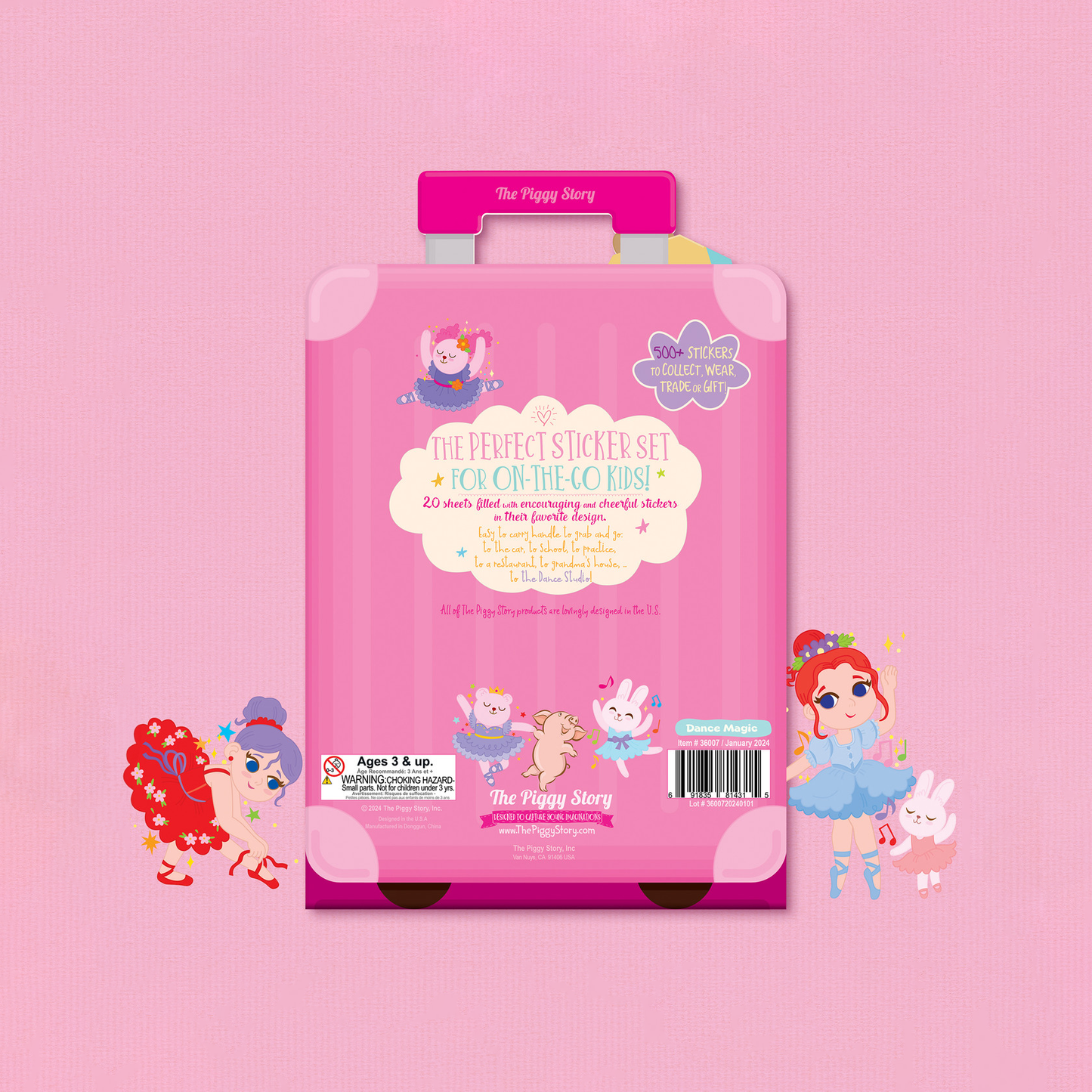 On-The-Go Dance Magic Stickers