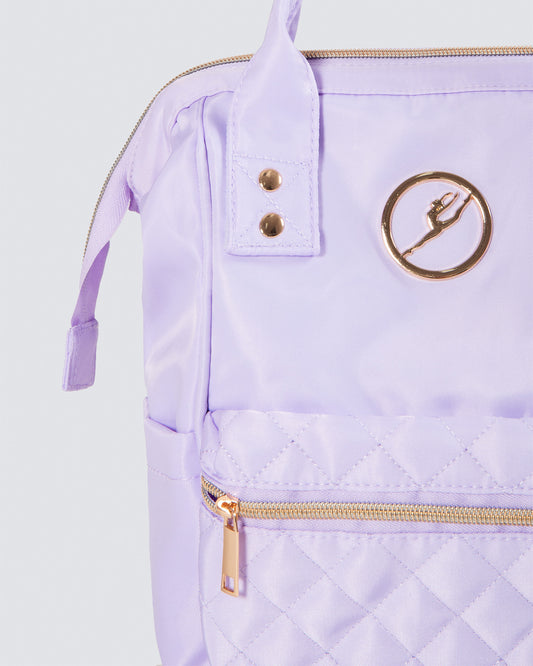 Nova Quilted Backpack - LILAC