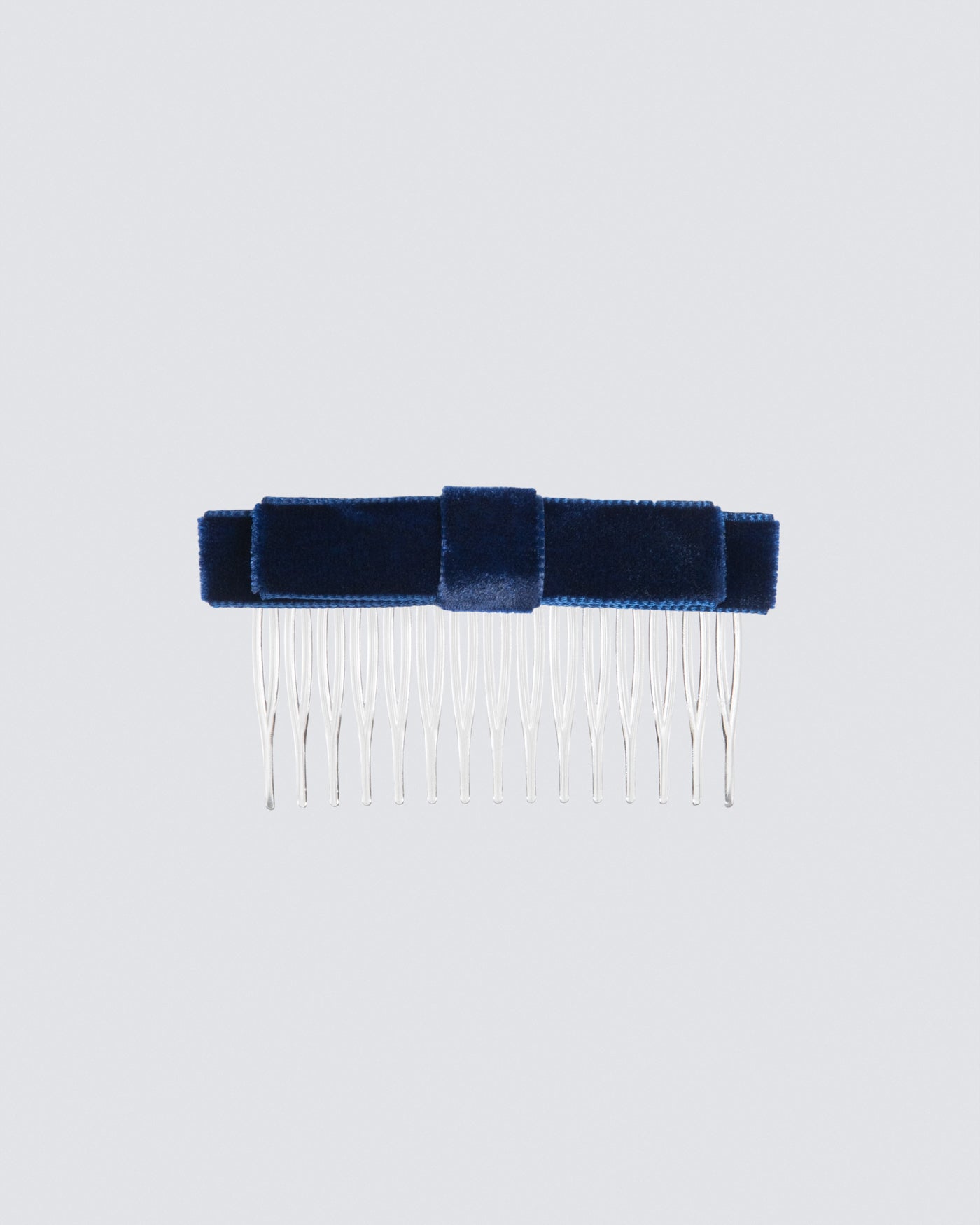 Velvet Bow With Comb