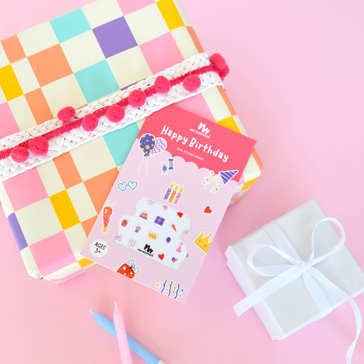 Happy Birthday Nail Stickers