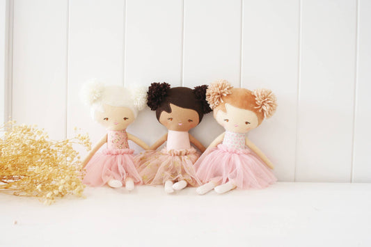 Madison Ballet Doll - Pink Gold Star