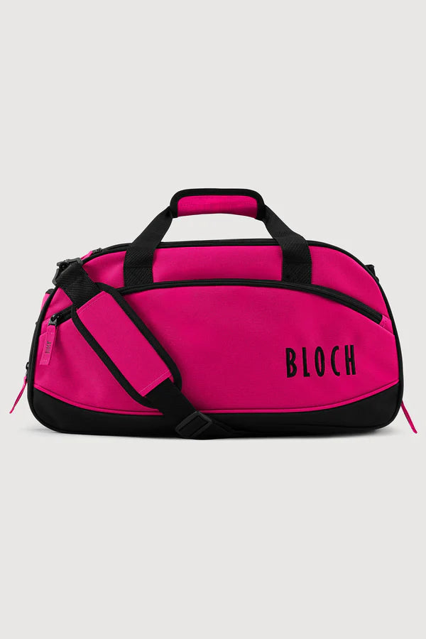 Two Tone Bag - BLACK / FUSCHIA