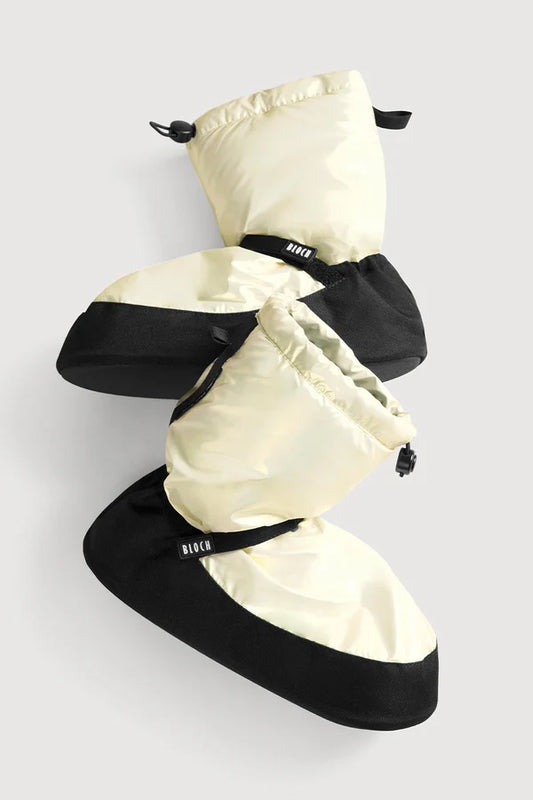 Metallic Warm Up Booties Childs