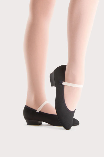 Canvas Character Flat Heel Childs