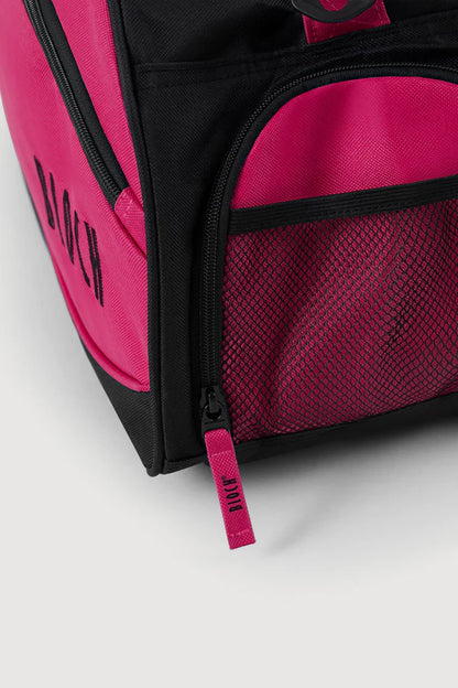 Two Tone Bag - BLACK / FUSCHIA