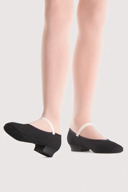 Canvas Character Flat Heel Childs