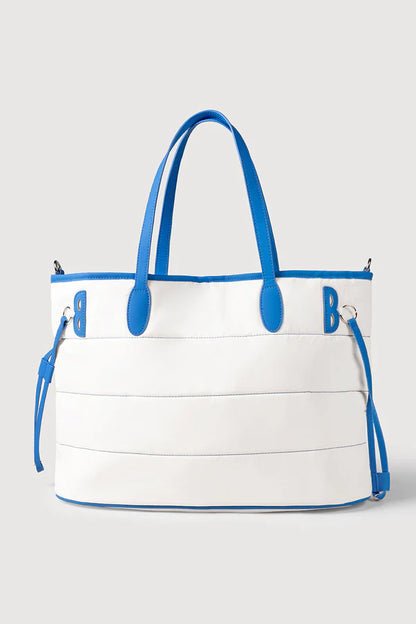 Shoulder Tote - WHITE