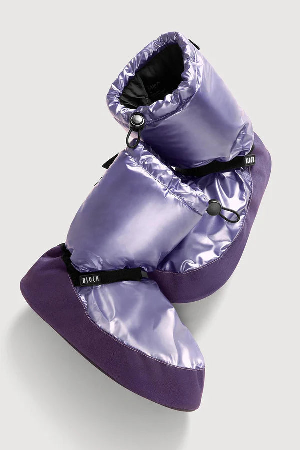 Metallic Warm Up Booties Childs