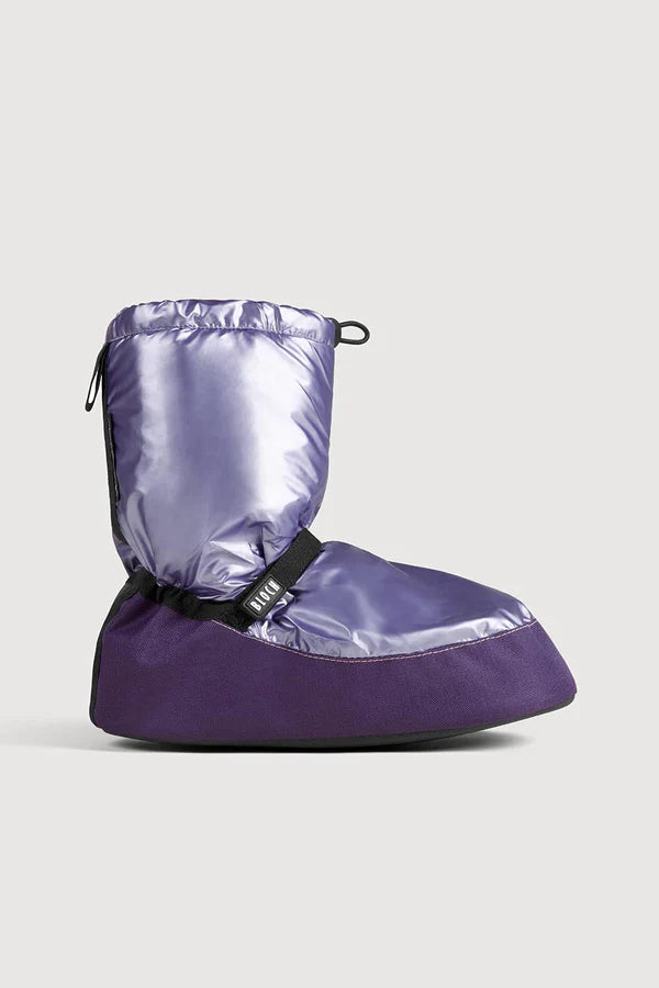 Metallic Warm Up Booties Childs