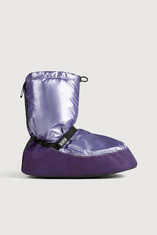 Metallic Warm Up Booties Childs