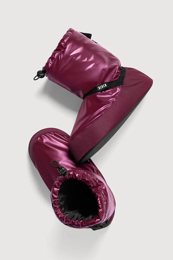 Metallic Warm Up Booties Adults