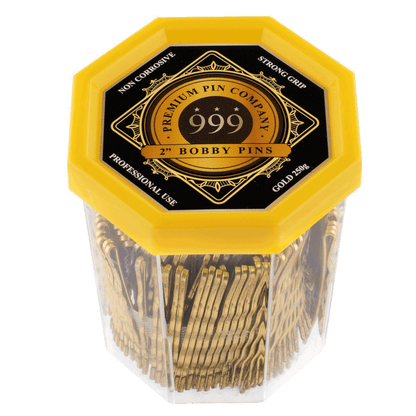 999 Bobby Pins 2in - GOLD