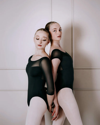 Amelia 3/4 Sleeve Leotard