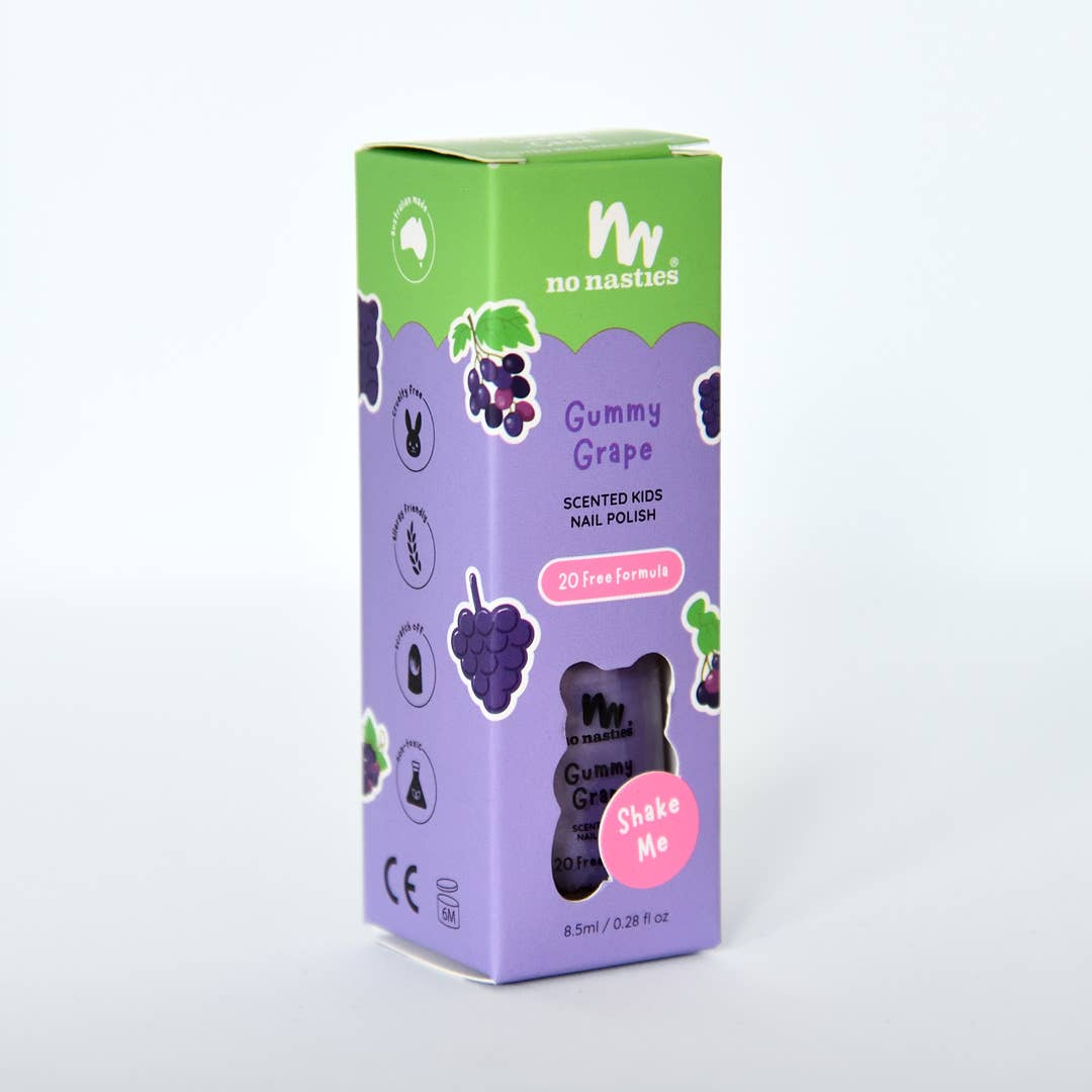 Gummy Grape Scented Nail Polish