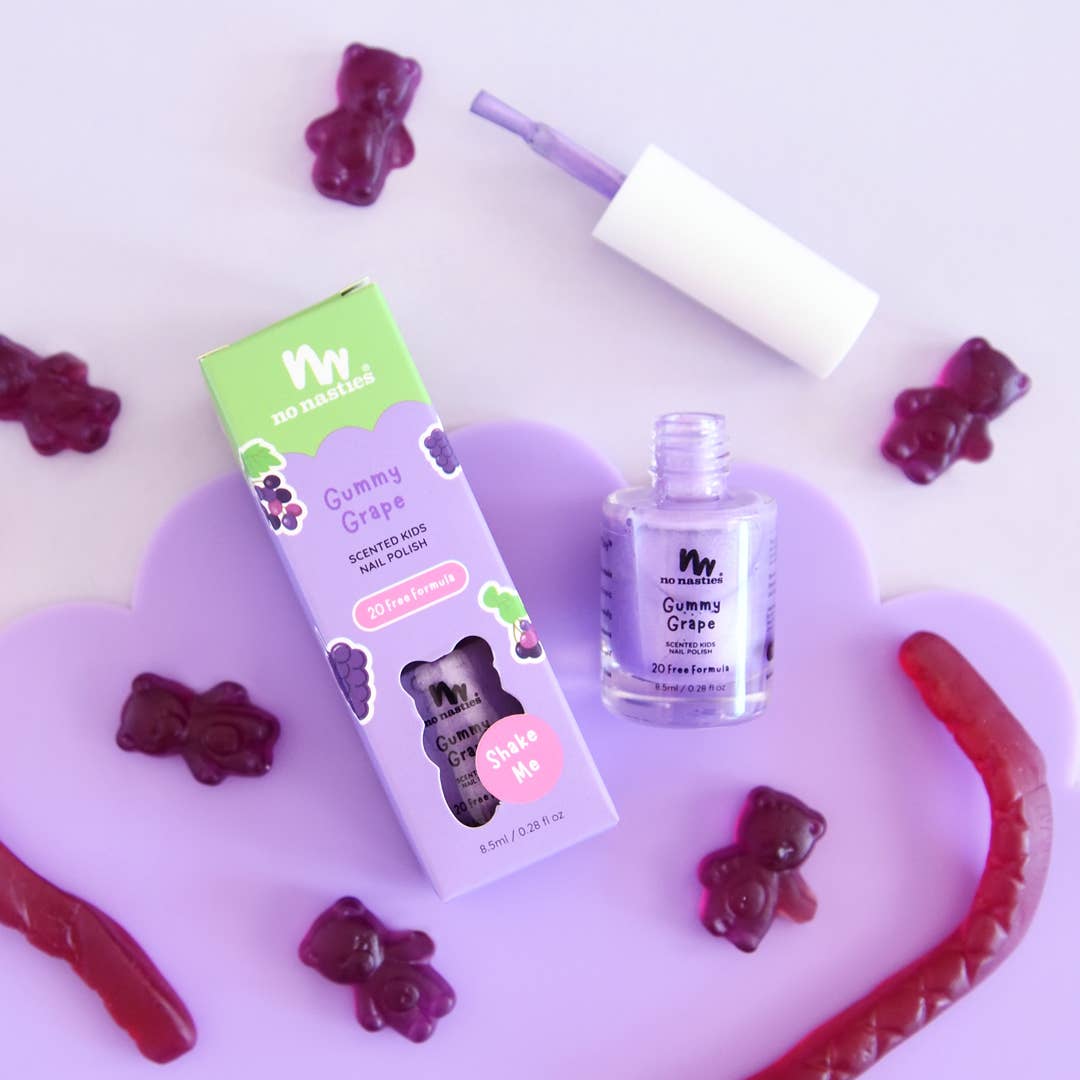 Gummy Grape Scented Nail Polish