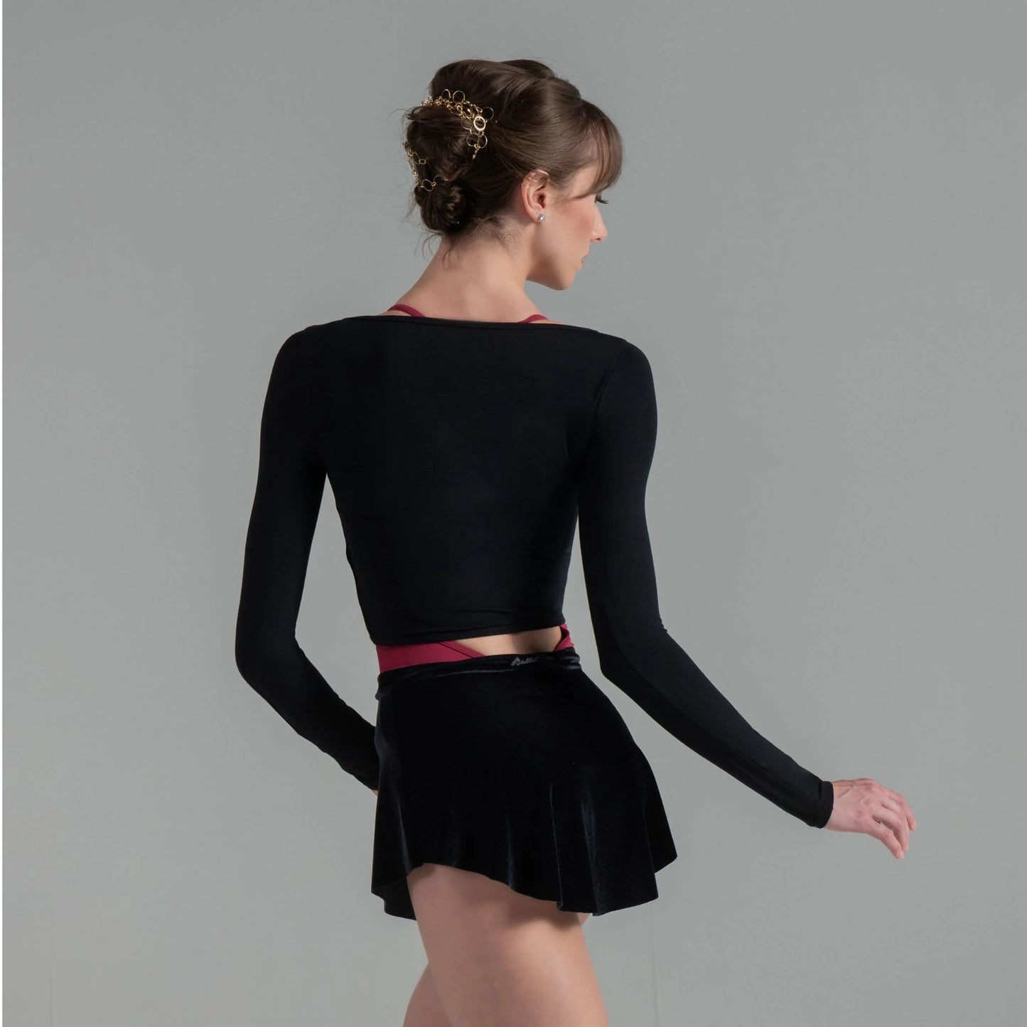 Astrid Velvet Pull On Skirt