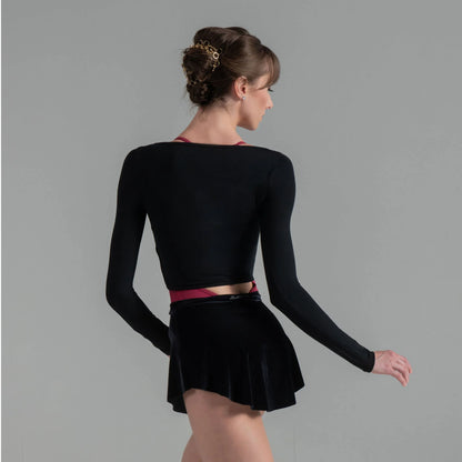Astrid Velvet Pull On Skirt