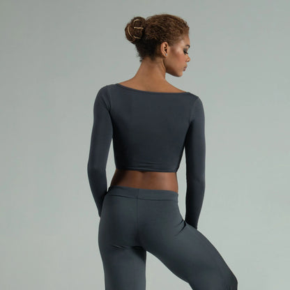 Mio Mock Wrap Top Adults