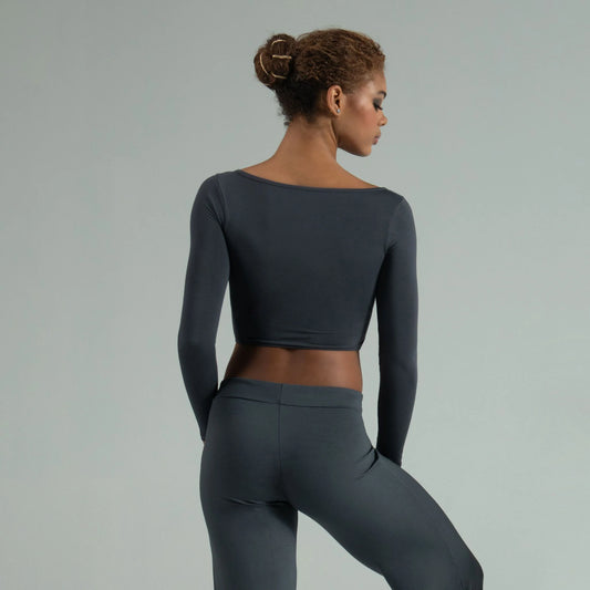 Mio Mock Wrap Top Adults