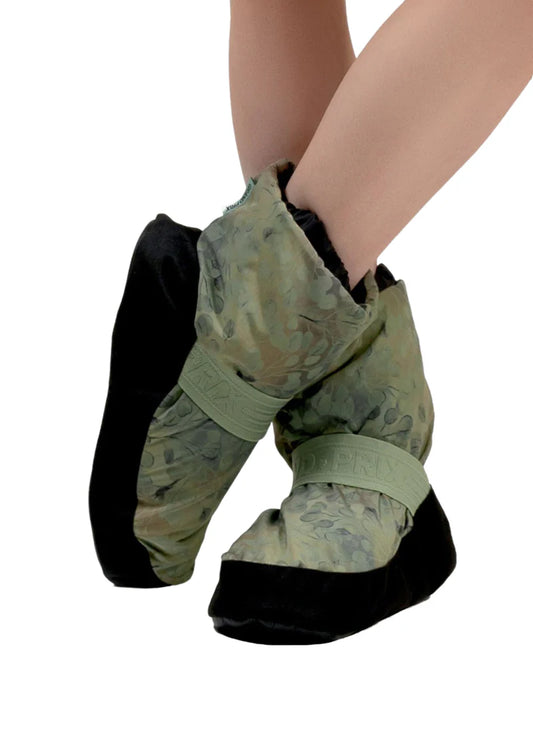 Printed Warm Up Booties