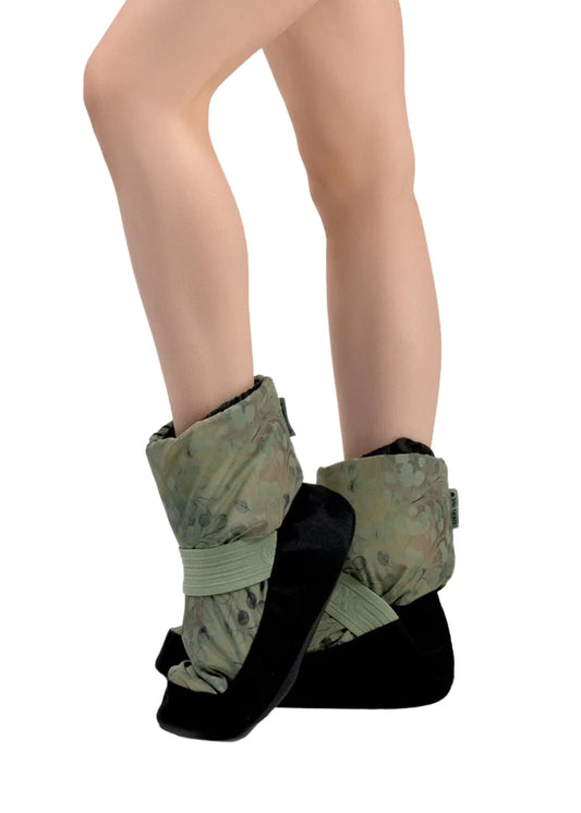 Printed Warm Up Booties