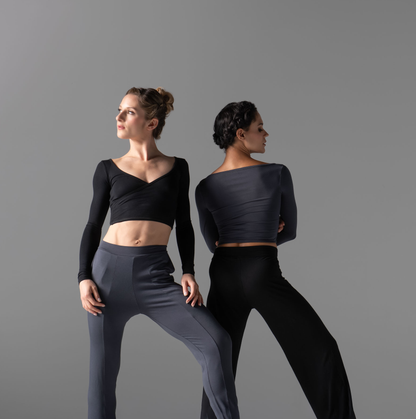 Mio Mock Wrap Top Adults