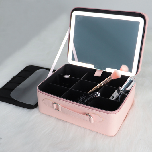 Beauty Box with LED Mirror