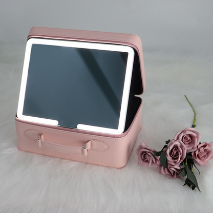 Beauty Box with LED Mirror