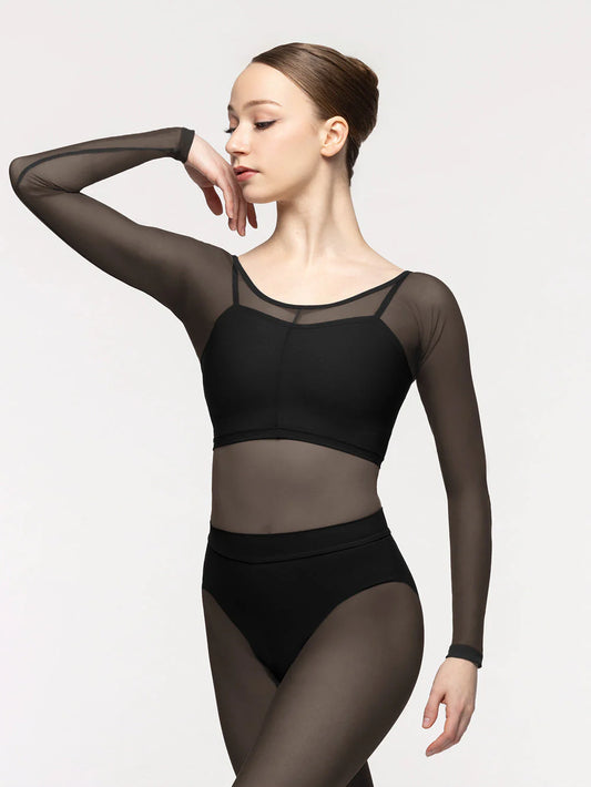 Back Seam Crop Top