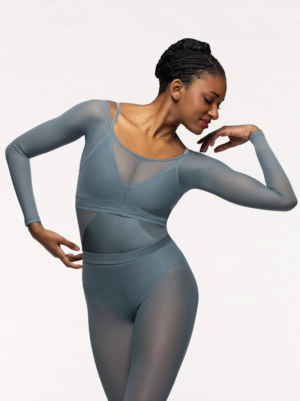 Back Seam Crop Top