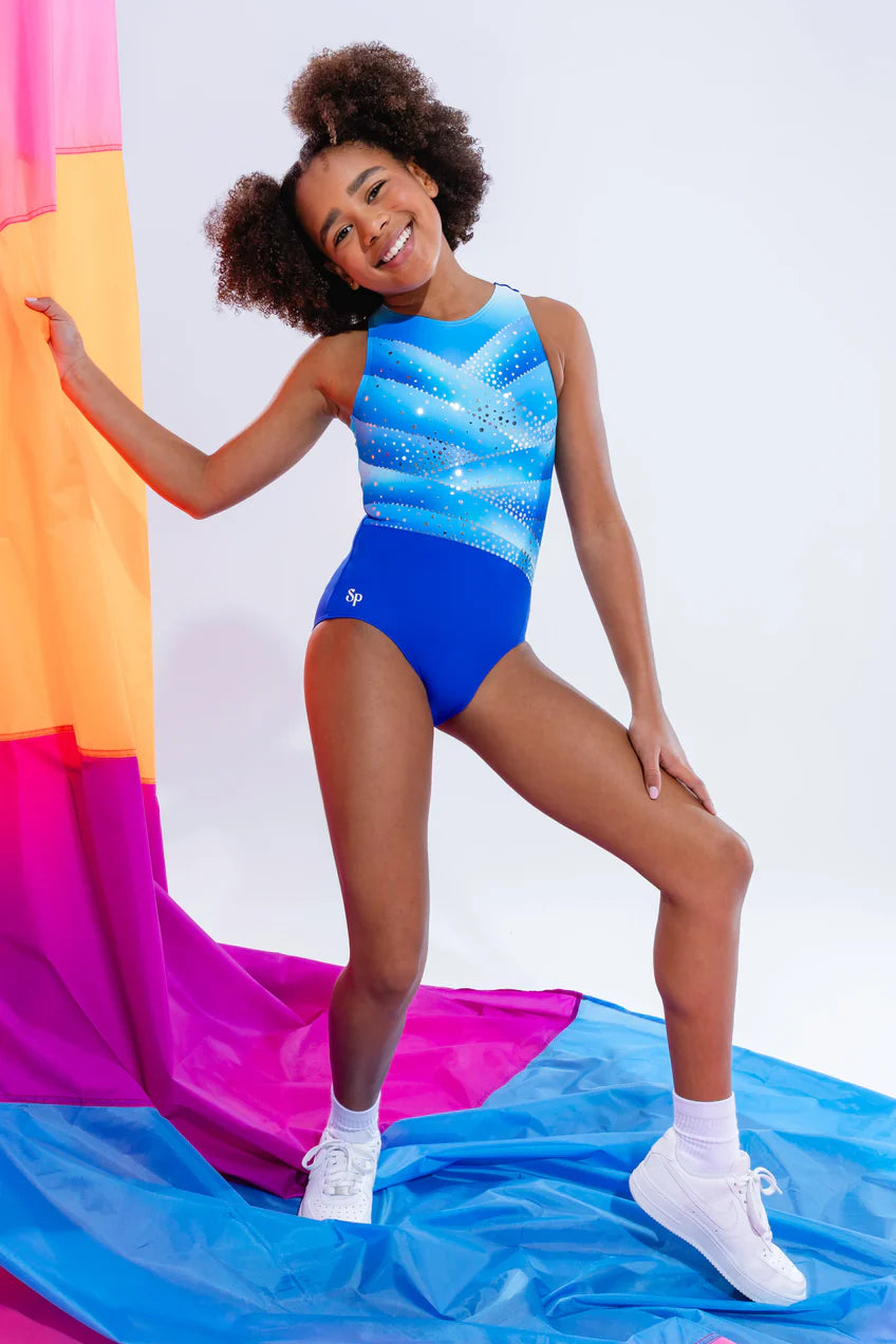 Blue Raspberry Leotard Childs