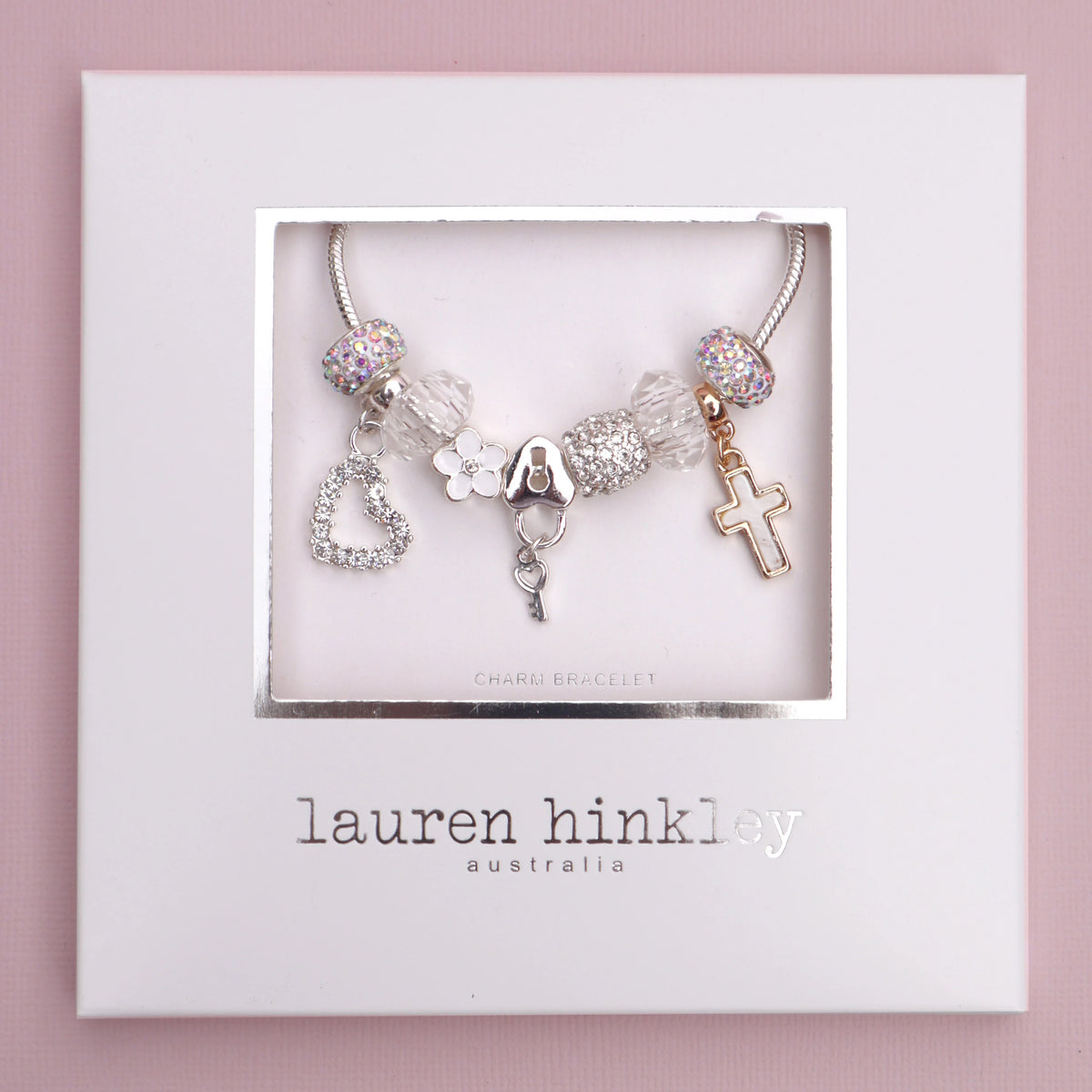 Cross Charm Bracelet