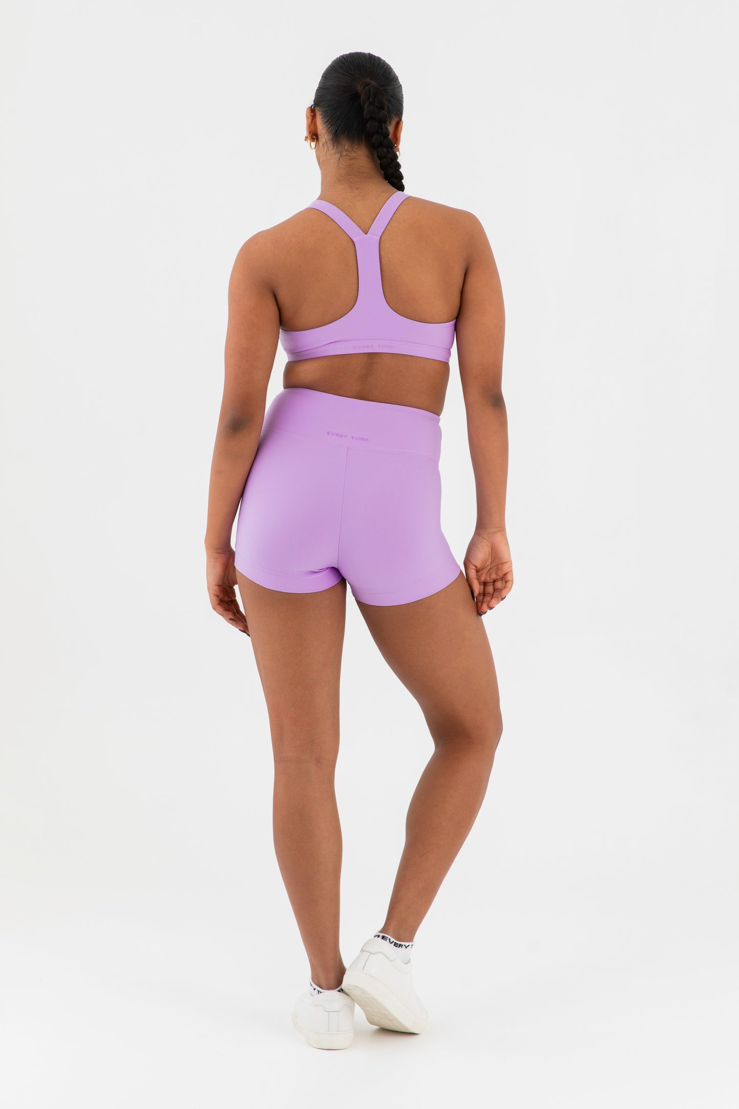 Crossover Hi-Waist Shorts