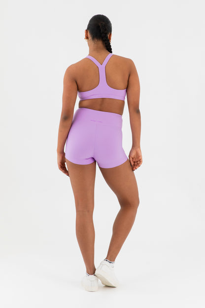 Crossover Hi-Waist Shorts