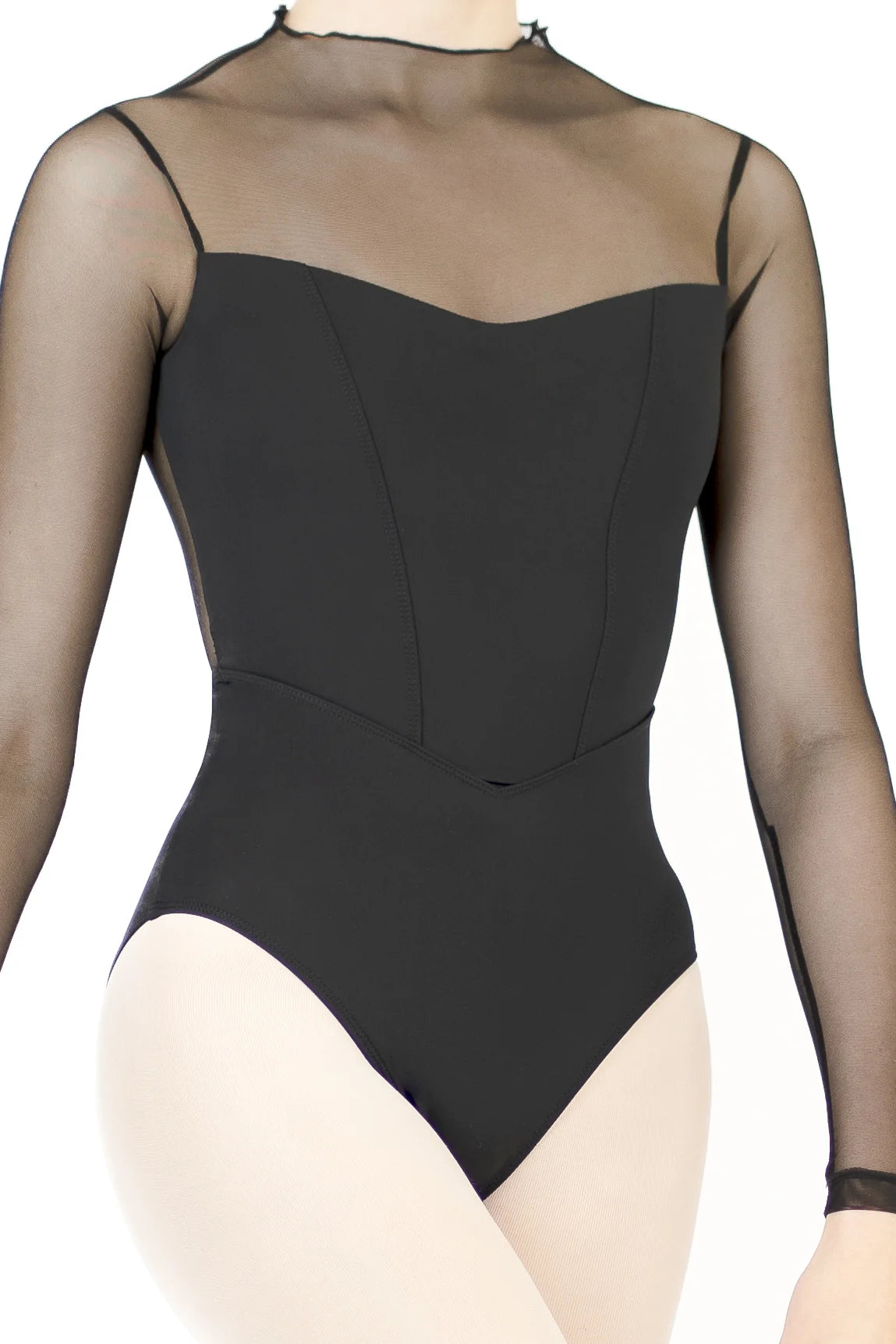 Isabelle Mesh Leotard