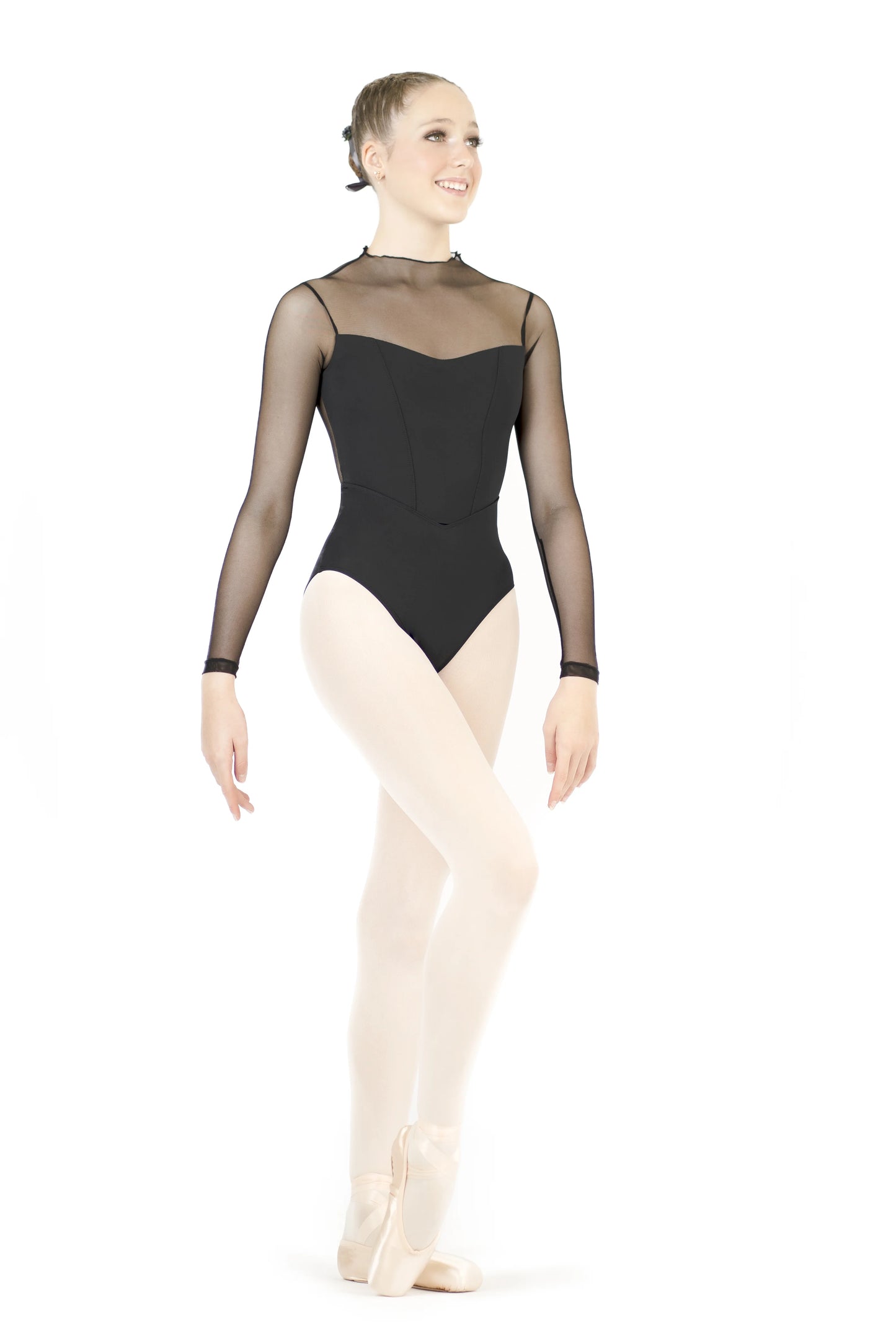 Isabelle Mesh Leotard