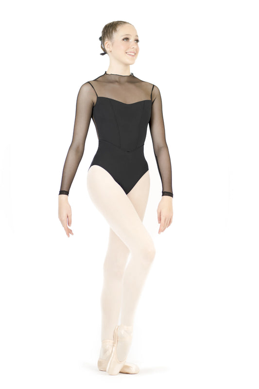 Isabelle Mesh Leotard