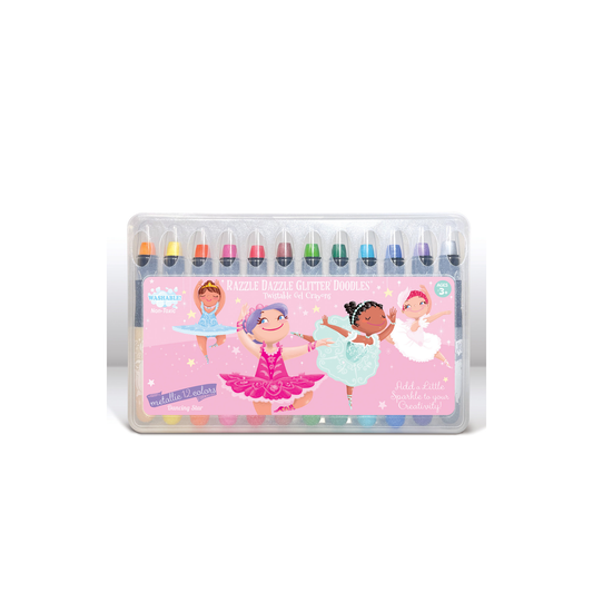 Dancing Star Glitter Doodle Twistable Gel Crayons