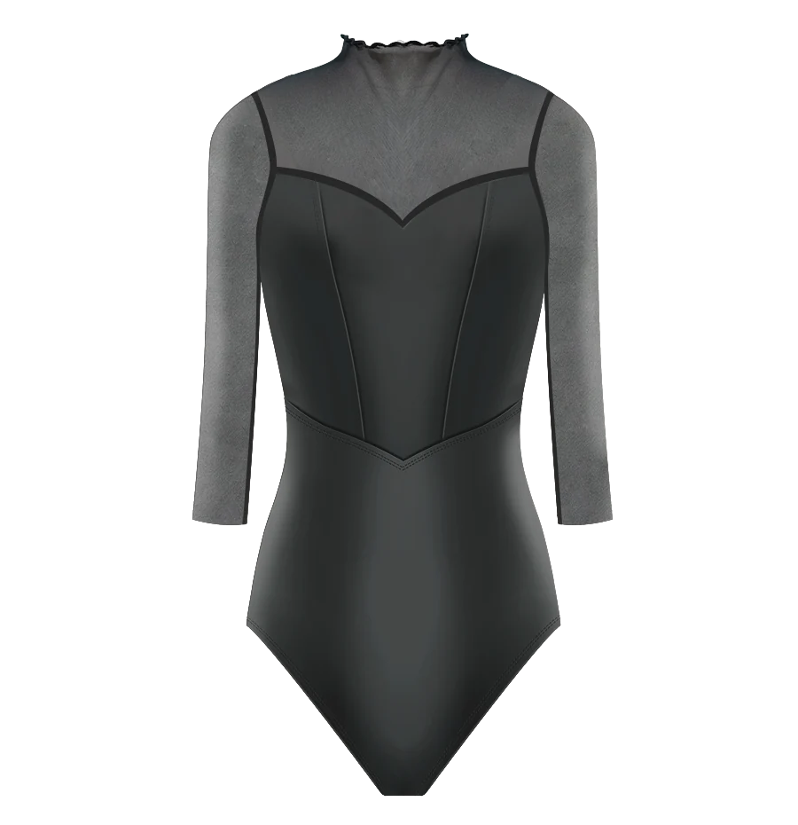 Isabelle Mesh Leotard