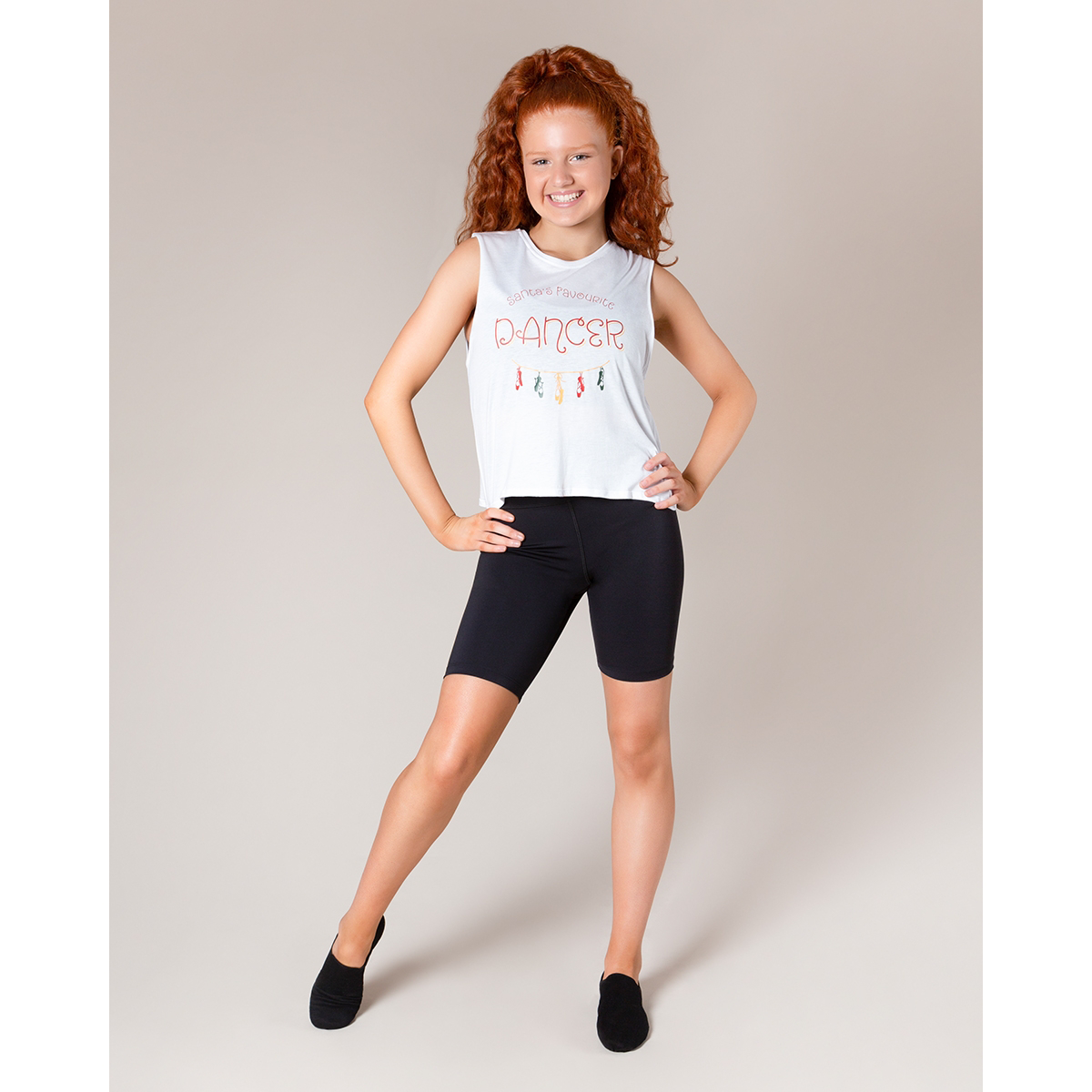 Christmas Riley Crop Top